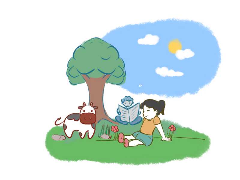 小学二年级作文找春天