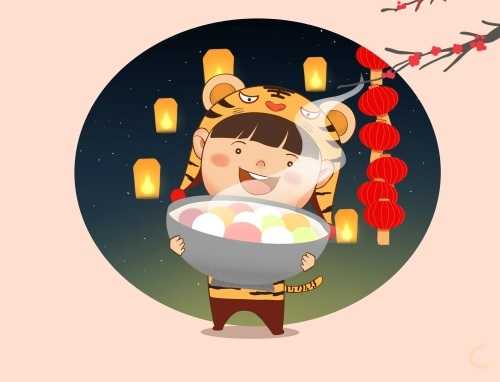 元宵佳节为题作文600字范文