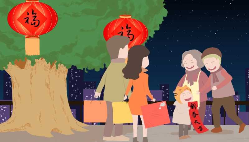 春节回忆为题作文600字范文