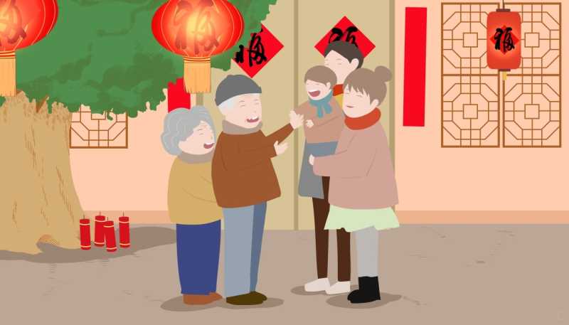 有关春节的作文400字