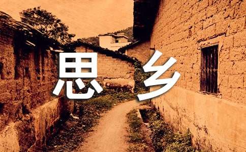 实用的思乡之情作文集锦十篇