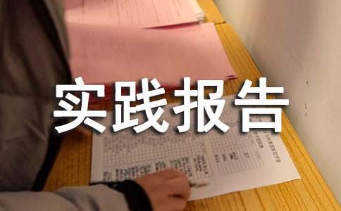 暑期社会实践报告(集锦15篇)