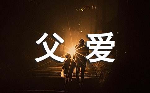 父爱无言作文集合15篇