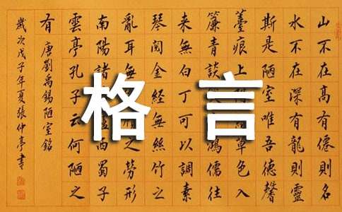 【实用】2023年人生格言座右铭汇总90句