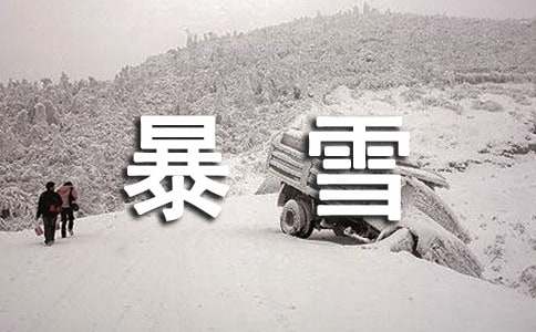 暴雪天气安全的应急预案