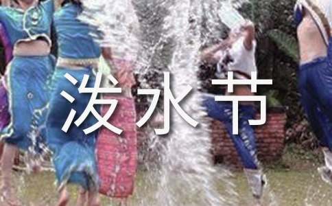 【推荐】泼水节作文