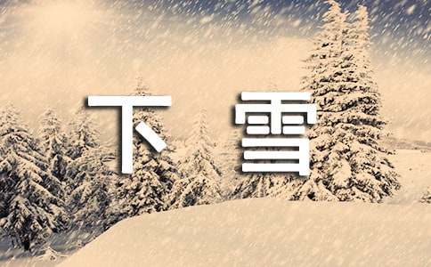 下雪了唯美的简短句子230句