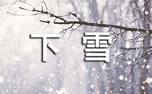 下雪了作文范文（通用34篇）