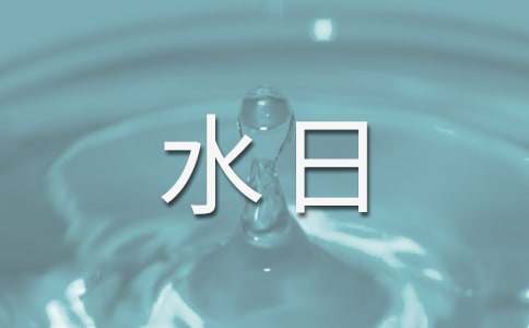 世界水日活动总结（通用12篇）