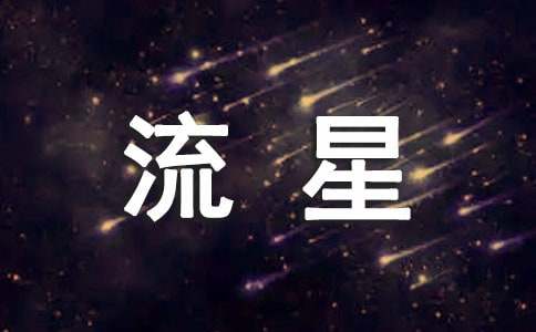 流星的感悟作文（通用21篇）