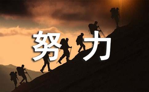 有关努力的心情随笔