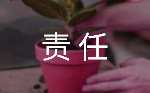 关于话题责任的作文300字合集5篇