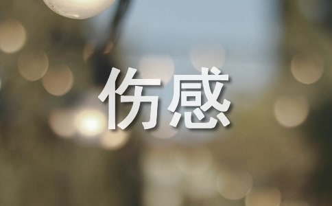 精选伤感个性句子锦集50句