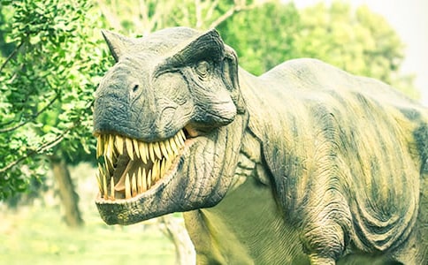 大班美术教案优秀模板《送大恐龙回家》