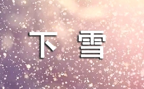 精选下雪了小学作文汇总九篇