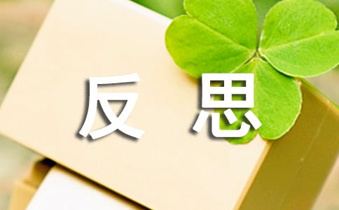 自我反思作文300字汇总【3篇】
